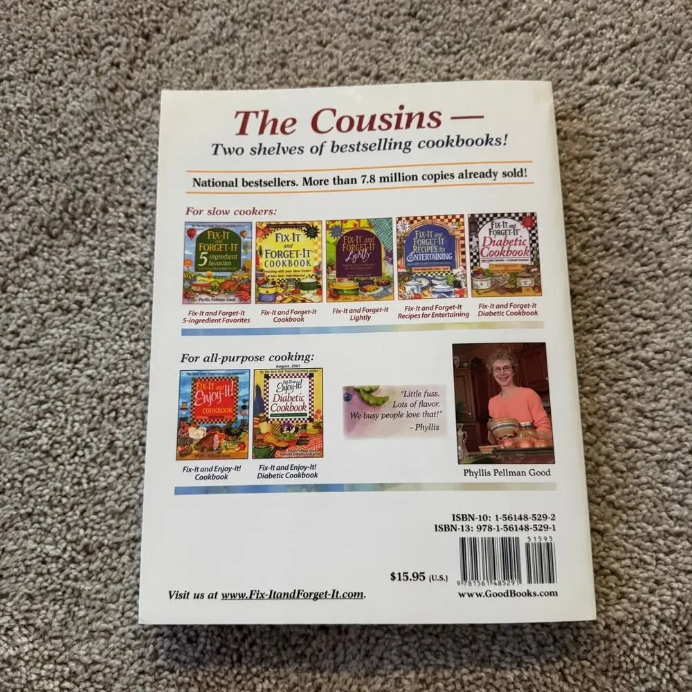 Fix It & Forget It 5 Ingredient Favorites Crockpot Recipes Cookbook Phyllis Good